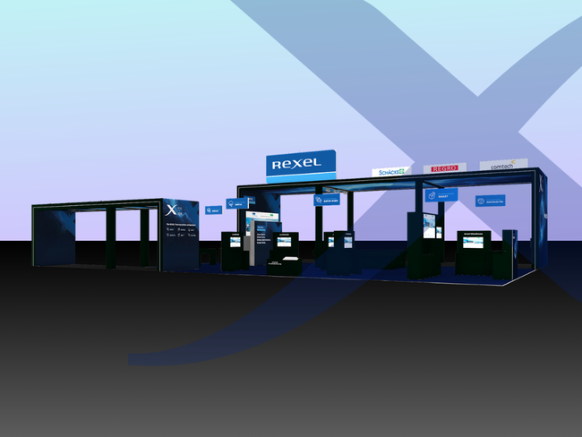 REXEL Stand Logo